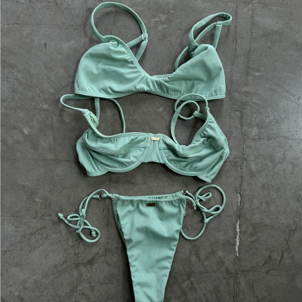 Gooseberry seaside XS 3 piece bikini set